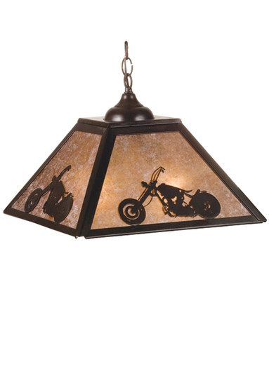 Motorcycle Two Light Pendant in Timeless Bronze (57|76312)