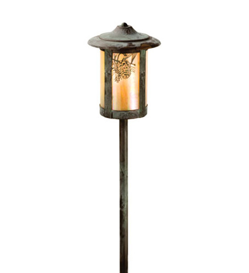 Fulton One Light Post Landscape Fixture in Verdigris (57|73544)