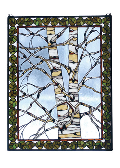 Birch Tree In Winter Window in Vasdy Ca Beige Amber Kalt (57|73265)