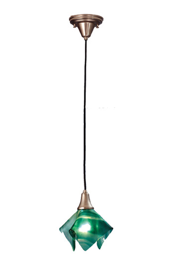 Mente Swirl One Light Mini Pendant in Brushed Nickel (57|72456)