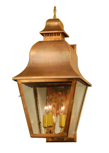 Revere Three Light Wall Sconce in Raw Copper (57|71569)