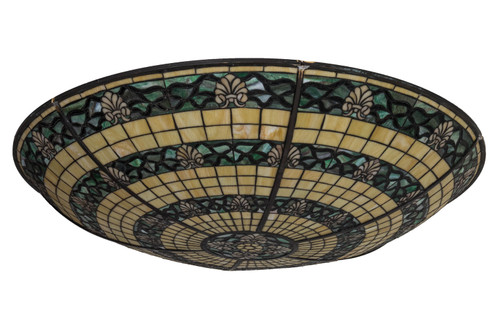 Shell and Ribbon Shade in Antique Copper (57|70688)