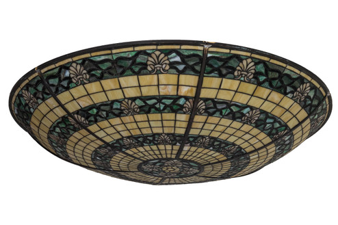 Shell And Ribbon Shade in Antique Copper (57|70688)