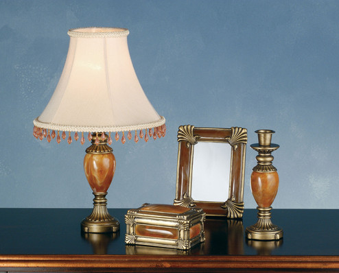 Boca Raton Vanity Set in Ant Brass/Carnelian (57|69537)
