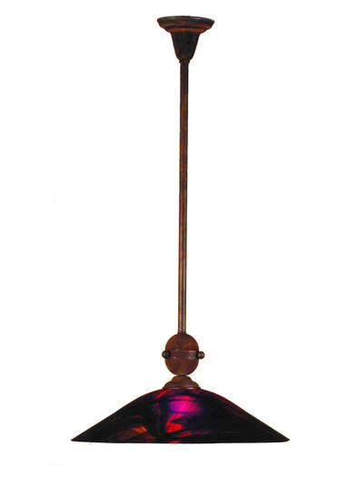 Deco Ball One Light Pendant in Vintage Copper (57|68672)