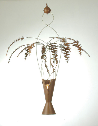 Fern Two Light Pendant in Rust (57|68546)