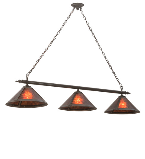 Sutter Three Light Island Pendant in Timeless Bronze Mahogany Bronze (57|68232)