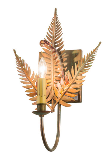 Fern One Light Wall Sconce in Raw Copper/Verde (57|68115)