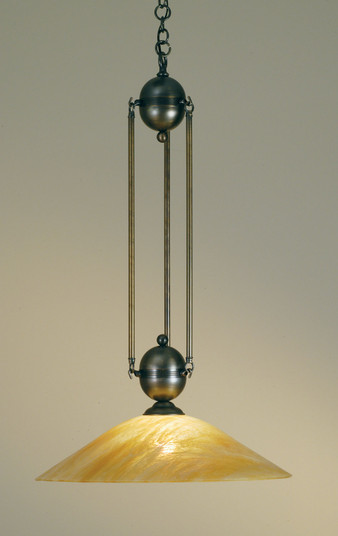 Revival One Light Pendant in Craftsman Brown (57|66751)