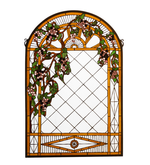 Grape Diamond Trellis Window in Craftsman Brown (57|66048)
