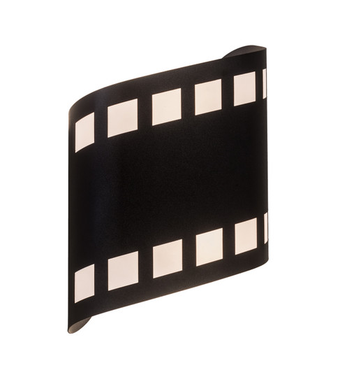 Tinseltown Two Light Wall Sconce in Textured Black (57|65295)