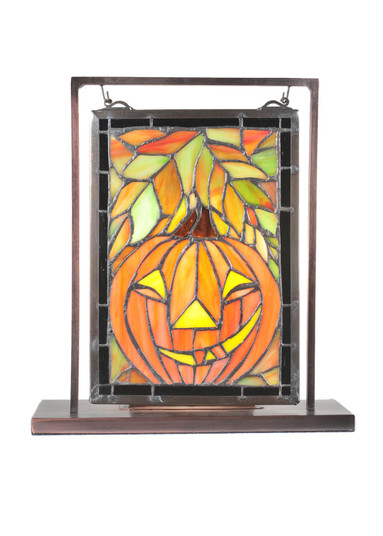 Jack O'Lantern Mini Tabletop Window in Verdigris (57|65267)