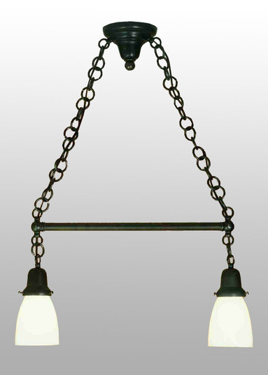Revival Oyster Bay Two Light Island Pendant in Craftsman (57|56601)