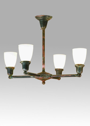 Revival Oyster Bay Four Light Chandelier in Custom (57|56475)