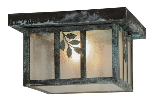 Hyde Park One Light Flushmount in Craftsman Verdigris (57|52816)