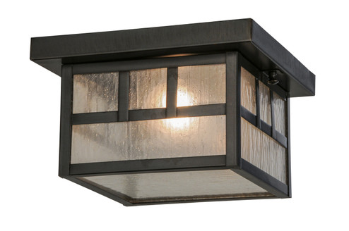 Hyde Park One Light Flushmount in Craftsman Brown (57|52662)