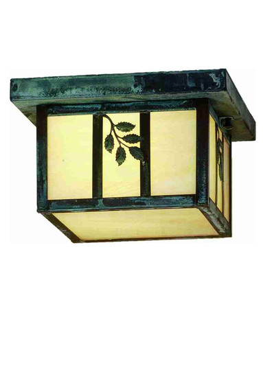 Hyde Park One Light Flushmount in Craftsman Verdigris (57|51892)