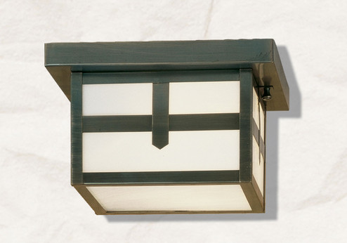 Hyde Park One Light Flushmount in Antique Copper (57|51888)