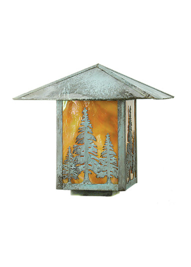 Seneca One Light Post Mount in Verdigris (57|51169)