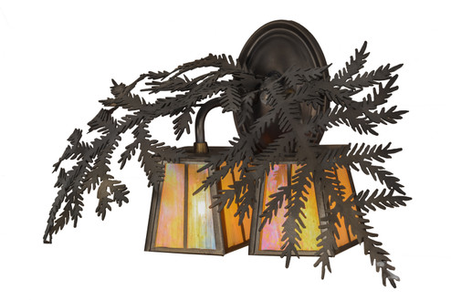 Pine Branch Two Light Wall Sconce in Antique Copper (57|50763)