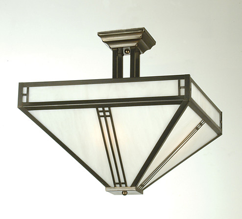 Prairie Loft Four Light Semi-Flushmount in Oil Rubbed Bronze (57|50661)