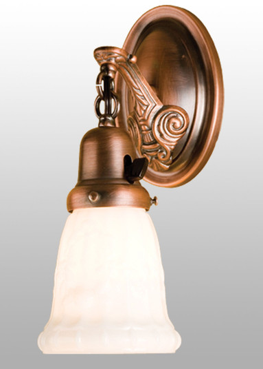 Mansfield One Light Wall Sconce in Burnished Copper (57|50633)