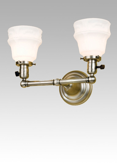 Revival Two Light Wall Sconce in Antique Nickel (57|50624)