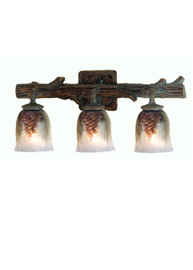 Pinecone Three Light Vanity in Natural Pine Tree (57|49525)