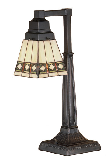 Diamond Band Mission One Light Desk Lamp in Beige Green Da Avocado (57|48213)