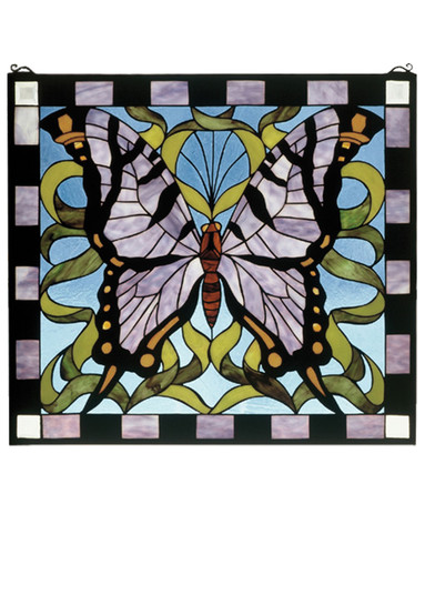 Butterfly Window in Blue Pr Bl Clear (57|46464)