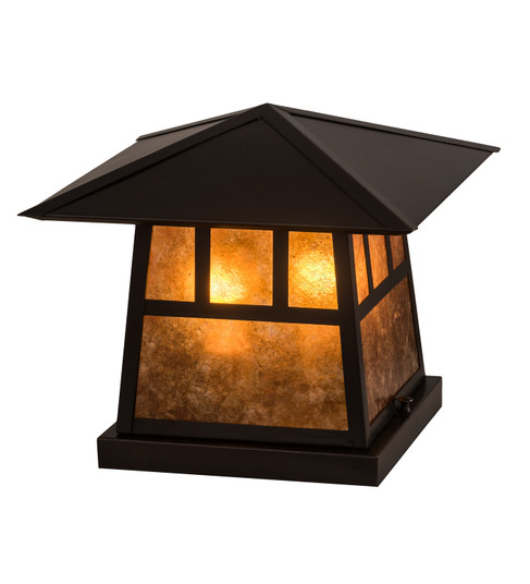 Stillwater Two Light Pier Mount in Craftsman Brown (57|45640)