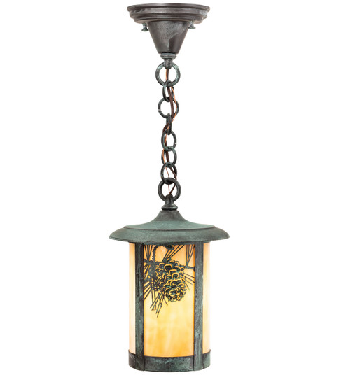 Fulton One Light Mini Pendant in Verdigris (57|43871)
