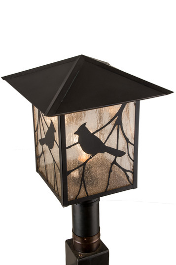 Seneca One Light Post Mount in Craftsman Brown (57|41733)