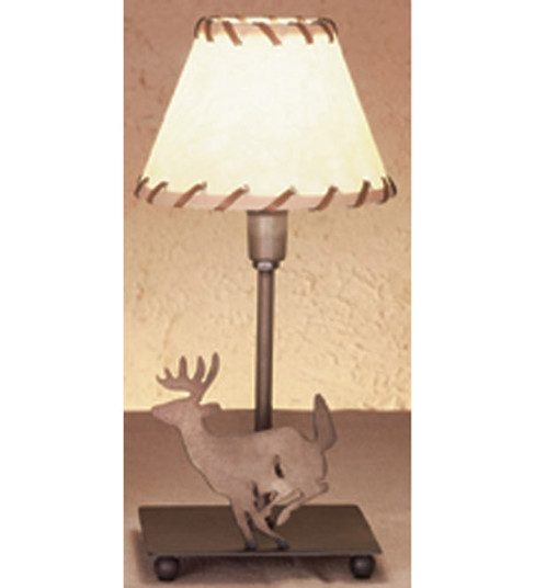 Lone Deer One Light Table Base in Antique Copper (57|38626)