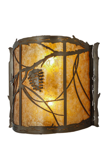 Whispering Pines Two Light Wall Sconce in Antique Copper (57|32826)