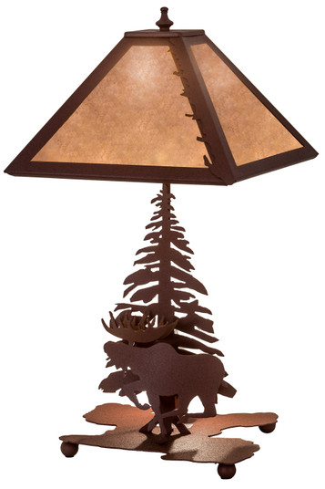 Moose On The Loose Table Lamp in Rust Rust (57|32526)