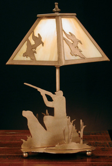 Duck Hunter One Light Table Lamp in Antique Copper Antique Copper (57|32486)