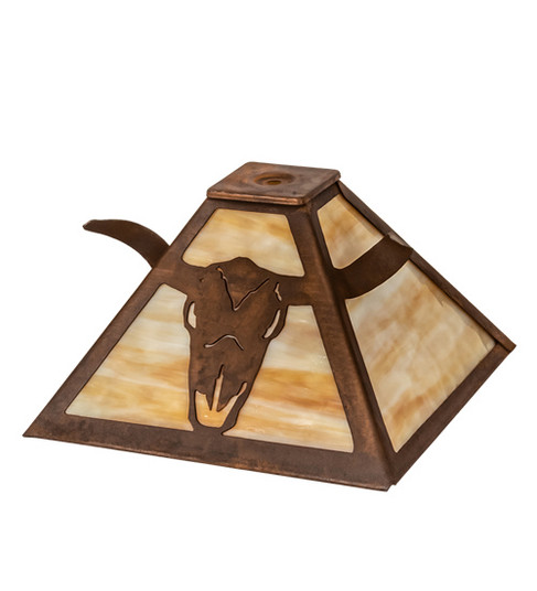 Steer Skull Shade in Rust (57|32362)