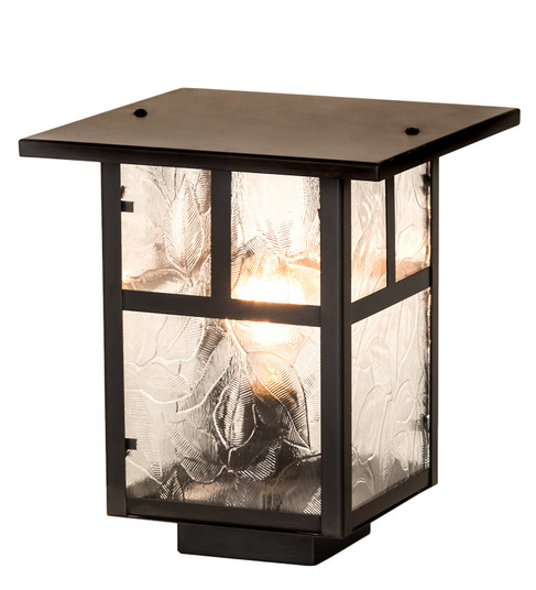 T'' Mission'' One Light Deck Light in Craftsman Brown (57|32180)