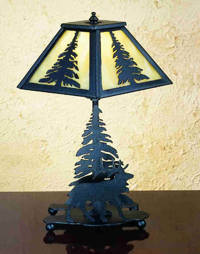 Lone Elk Table Lamp in Textured Black Textured Black (57|31397)