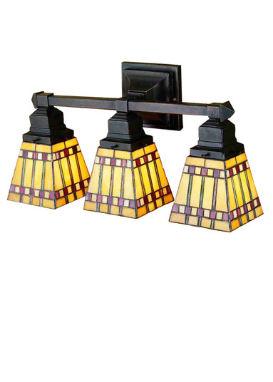 Prairie Corn Three Light Vanity in Antique Copper (57|31246)