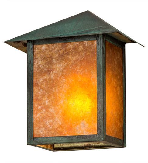 Seneca One Light Wall Sconce in Verdigris (57|2966)