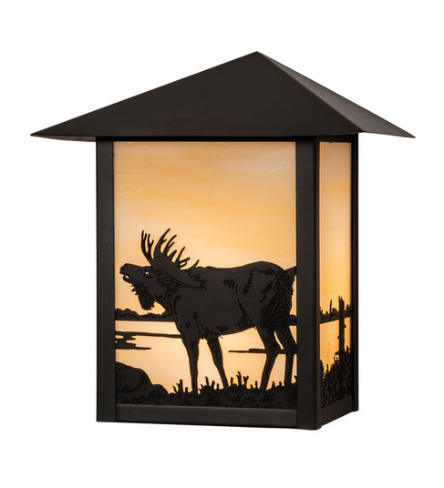 Seneca One Light Wall Sconce in Craftsman Brown (57|29593)