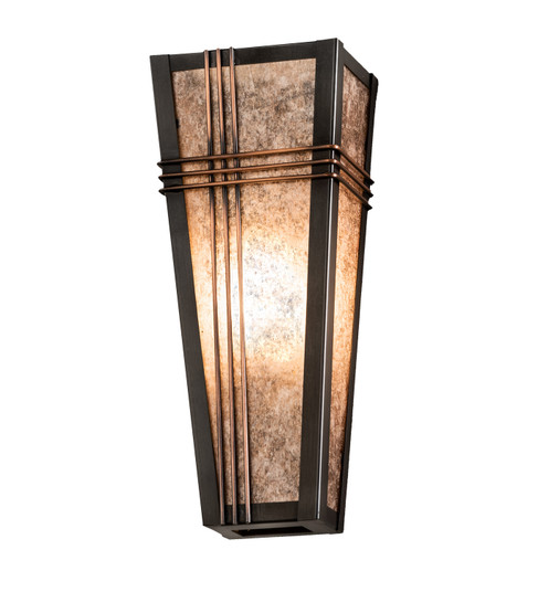 Triangulator One Light Wall Sconce in Craftsman Brown (57|28715)