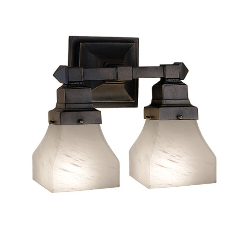 Bungalow Two Light Wall Sconce in Mahogany Bronze (57|27622)