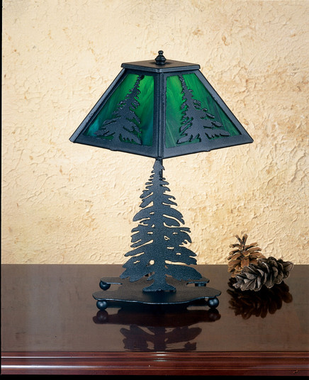 Tall Pines One Light Accent Lamp in Verdigris (57|27107)