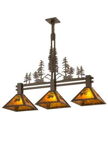 Tall Pines Three Light Island Pendant in Timeless Bronze (57|27073)