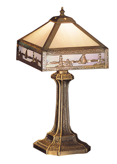 Sailboat One Light Accent Lamp in Antique Brass Mahogany Bronze (57|26836)