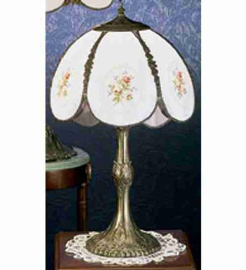Rose Bouquet One Light Table Lamp in Cai Pink (57|26817)