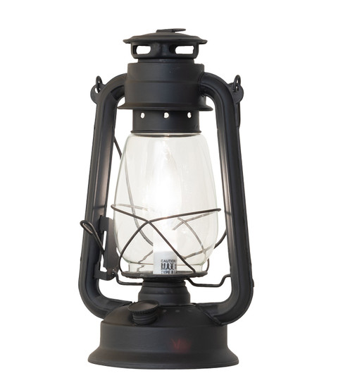 Miners Lantern One Light Table Lamp in Black Metal (57|258288)